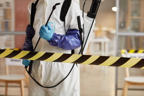 Professional Biohazard technician working in Salem, IL